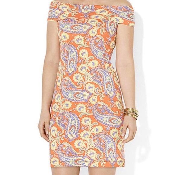 Lauren Ralph Lauren Dresses & Skirts - Lauren Ralph Lauren Paisley Sheath Dress. MP